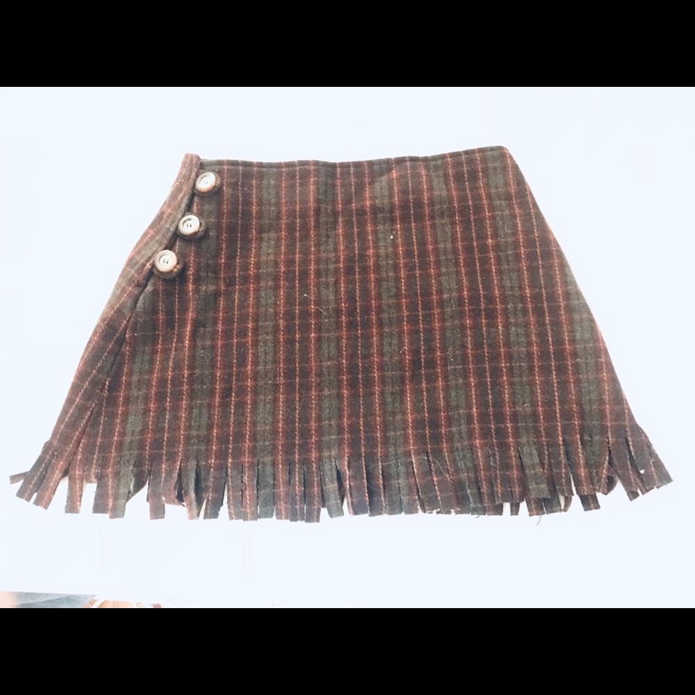 Romeo Gigli vintage wool miniskirt size 6